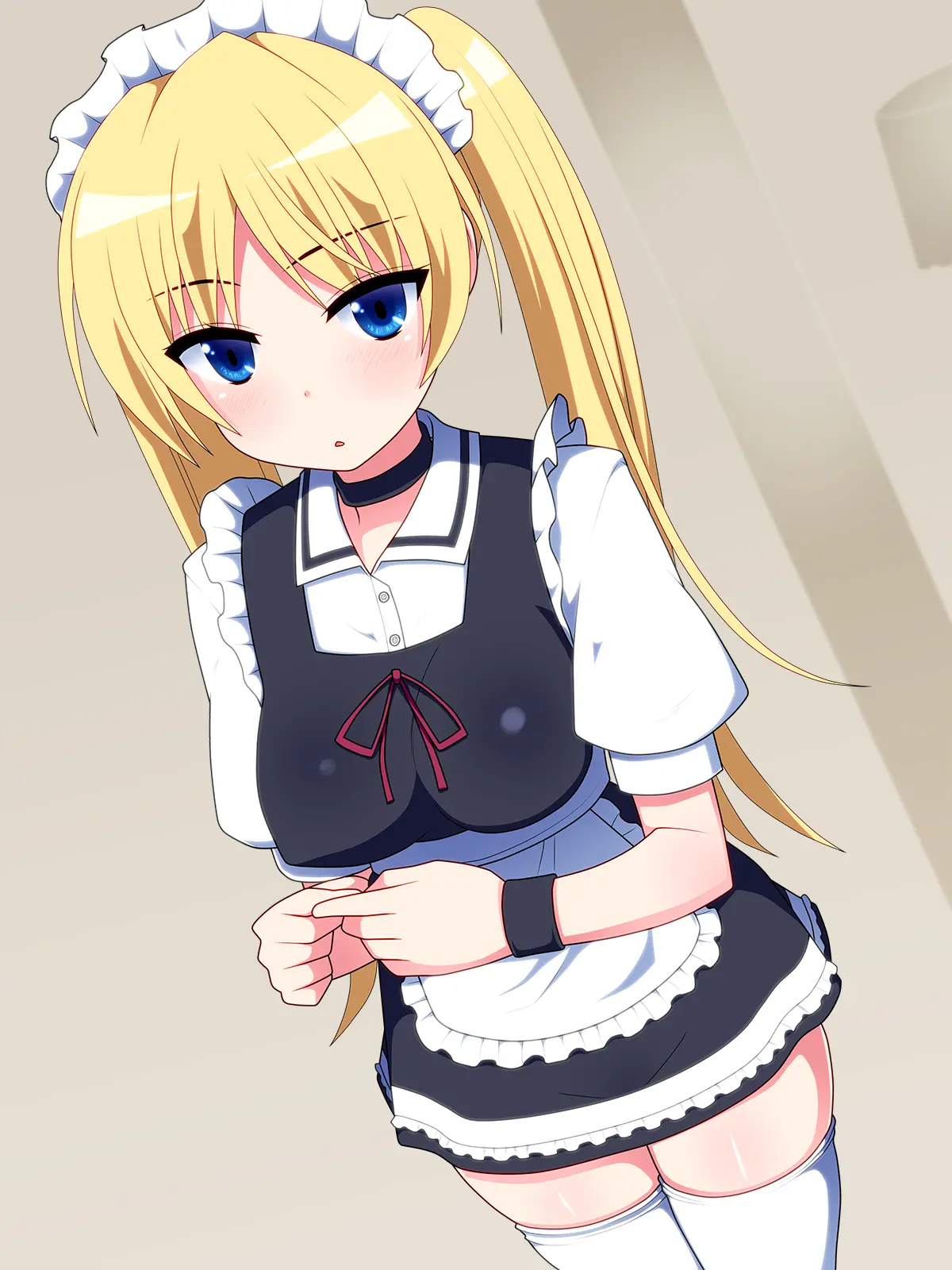 Kinpatsu Twintail Maid